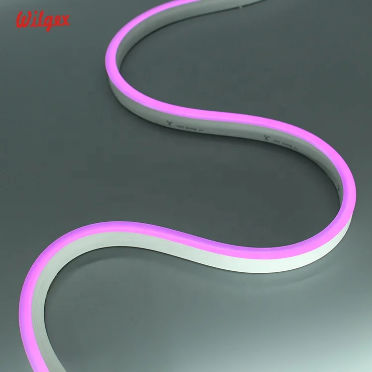 China Supplier Swimming Pool Lights 10x20mm PWM RGB 5050 Sign Custom DMX IP68 Tube Strip Ultra Thin Outdoor Linear LED Neon Flex