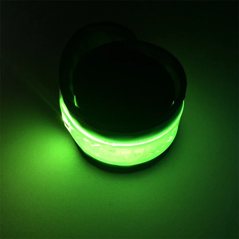 Innovative Product 2021 Battery Powered Slap Wristband LED Armband