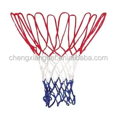 
Red White Blue Nylon Basketball Nets 