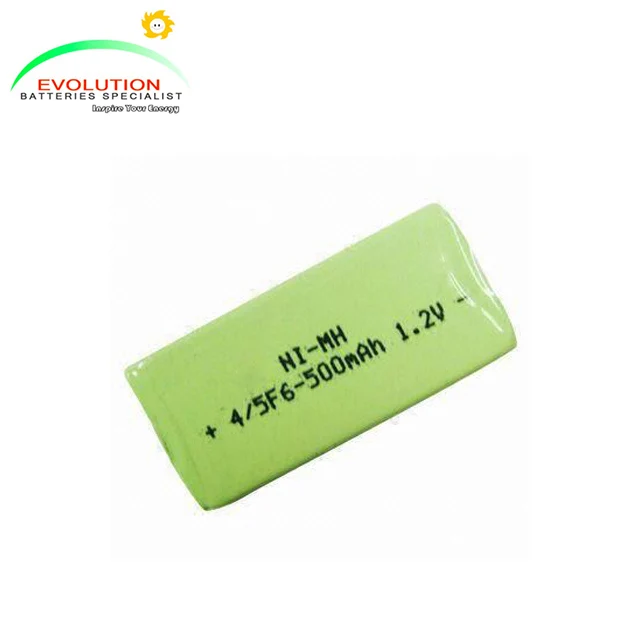 4/5F6 500mAh 1,2 V NiMH призматический аккумулятор, производитель с сертификатами ISO9001,CE и UL