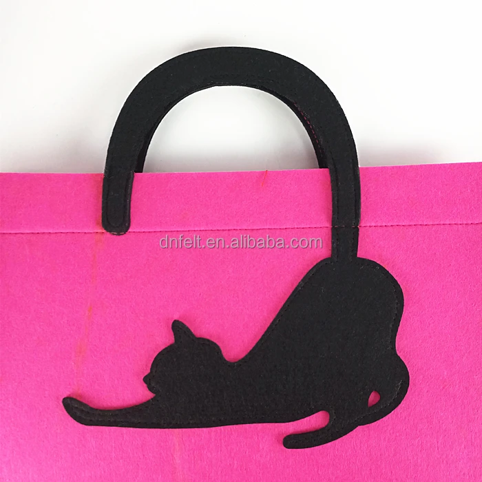 
China manufacturers Wholesale felt beach tote bag hand bag for men 