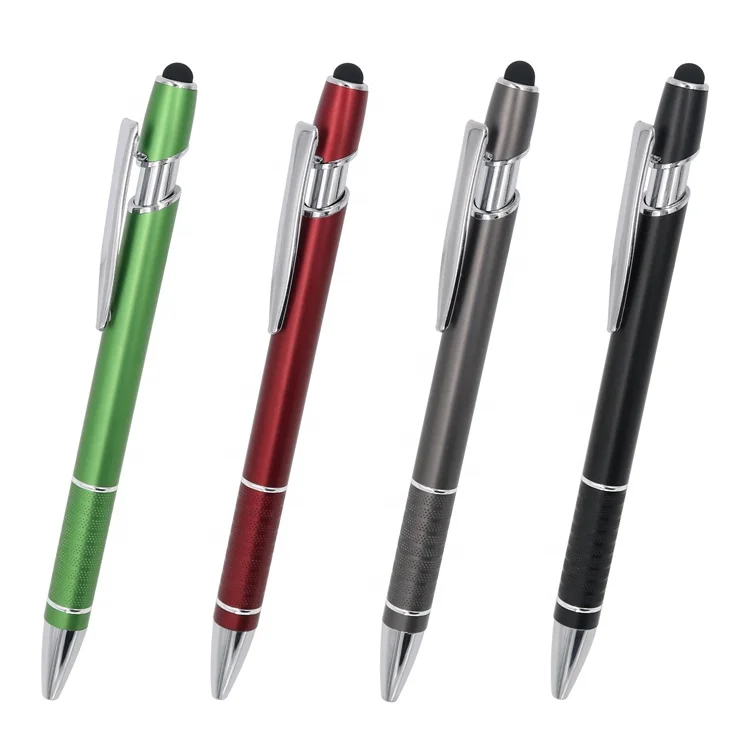 The Best Deals Stylish Texture Pen With Stylus For Promotion