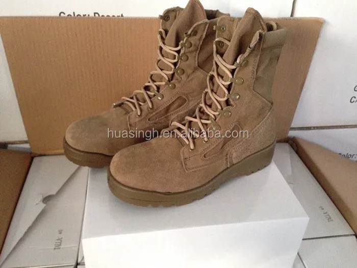 
TX, Belleville anti-slip troops tan desert boots waterproof marching military boots HSM056 