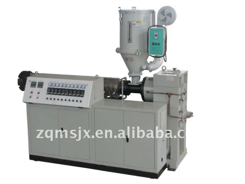 Пластиковые одновинтовой экструдер машина пластиковый нейлон машины