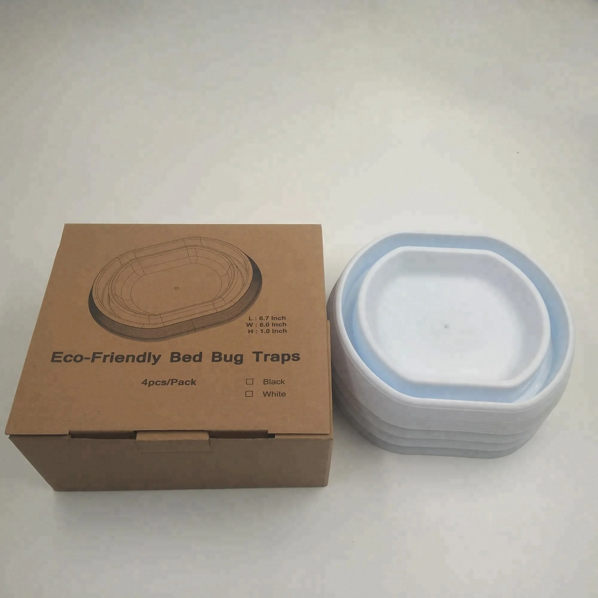 Eco-Friendly bedbug trap / bed bug interceptor