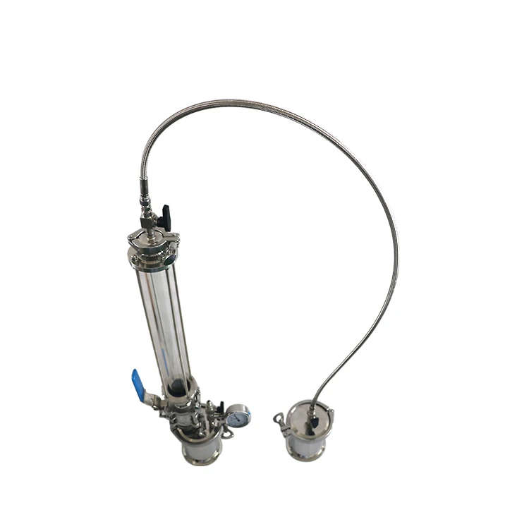100g Sanitary Stainless Steel Bho Closed Loop Extractors Kits