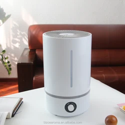 Top filling water PP material 6L cool mist ultrasonic humidifier