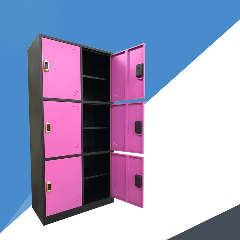 High Quality Custom Safe Closet Six Door Steel Electrical Locker
