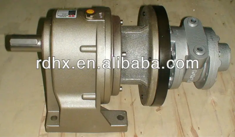 4HP High Torque 1:100 Gear Reducer Pneumatic Motor