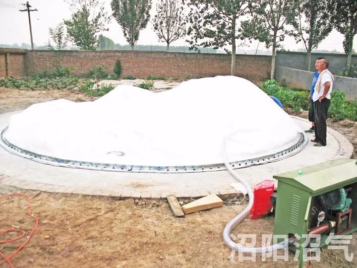 Biogas purification waste treatment Almacenamiento