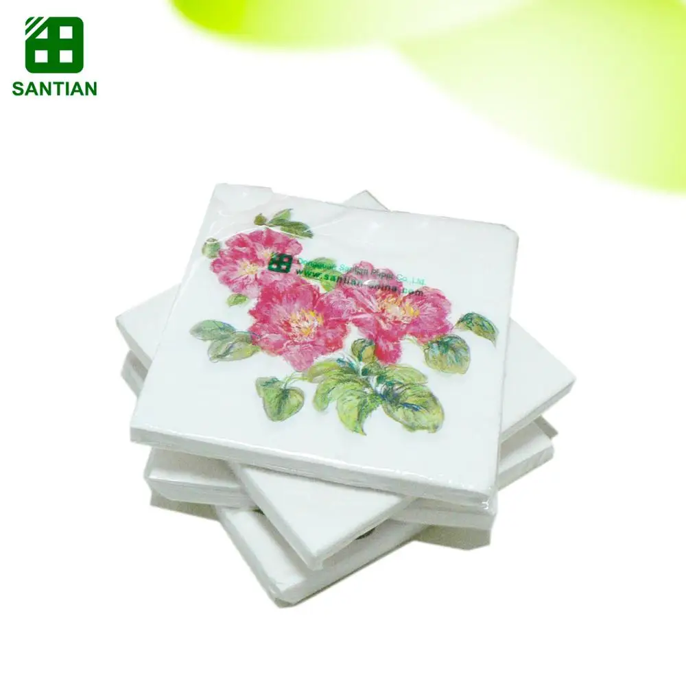 High Quality Personalized Pattern Printed Paper Dinner Napkins