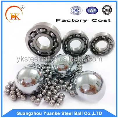 AISI 52100 1.3505 g40 ball bearing high chrome steel ball packed in a steel drum