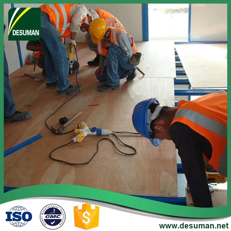 Waterproof Prefabricated Tiny House Prefab House For Workers Accommodation At The Site