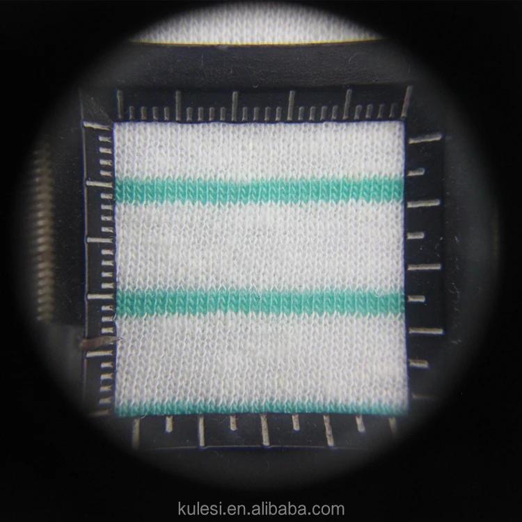 
2020 New Arrival 32S Cotton Linen Stripe Single Jersey Knitted Fabric for T-shirt 