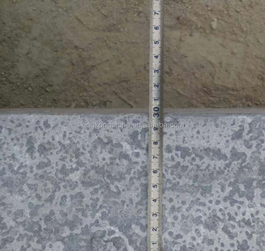 
Factory supply Chinese blue limestone stairs 16x30x100cm 