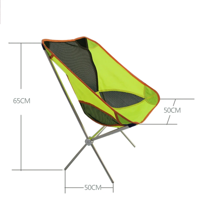 lightweight aluminium alloy folding Moon Chair Portable Fishing Chair for outdoor