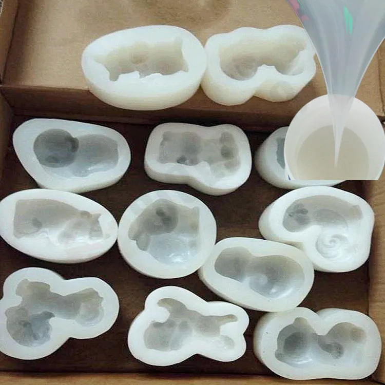 RTV2 Manual Model Design Liquid Silicone for Art Soap Mold Making