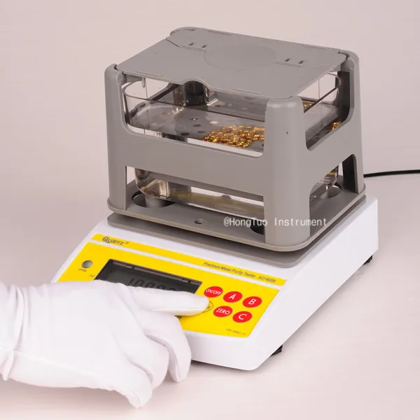 Digital Electronic Archimedes Gold Tester Machine , Densimeter for Gold , Gold Purity Densitometer