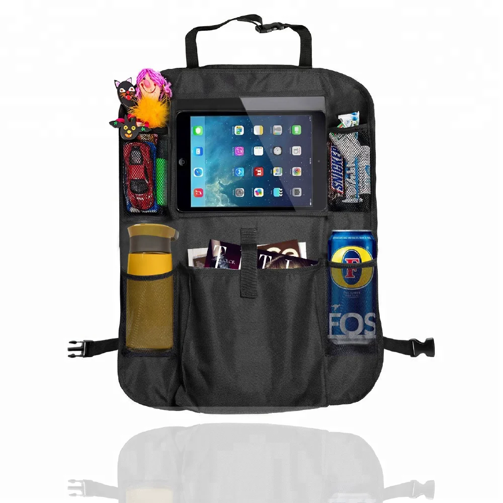 Роскошный Органайзер на заднее сиденье автомобиля с держателем планшета