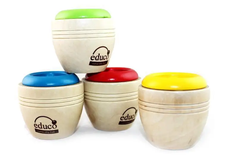 Лучшая образовательная игрушка подарок для детей деревянный материал наружный телескоп рекламный объектив Мини калейдоскоп для продажи