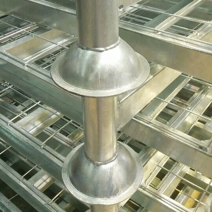 Heavy duty 1500kg q235 steel metal galvanized warehouse stacking storage steel pallet rack