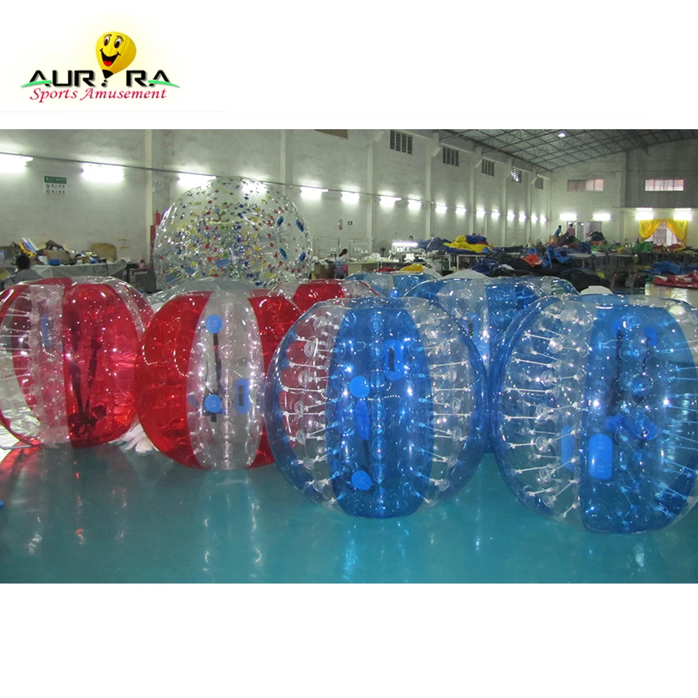 Inflatable Bubble Bumper Zorb Ball Adult TPU Football Family bubble ball double bubble suit body zorb bumper for kids
