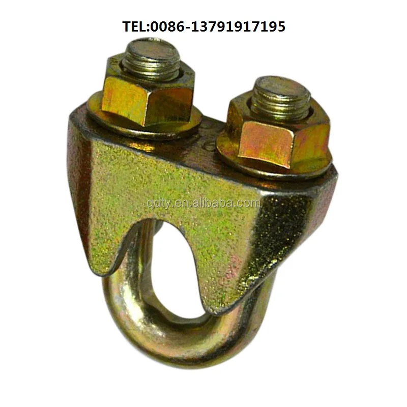 China Casting  Fitting Malleable Steel Din 1142 Wire Rope Clip