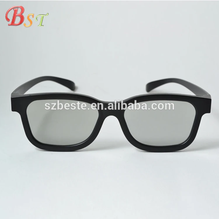 factory price save 10% plastic circular polarized 3d glasses 3d eyewear 3d lens
