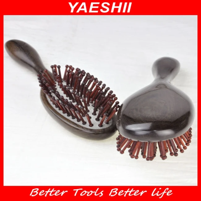 YAESHII Деревянный Vent Paddle Brush with Care Spa Массаж для 2016