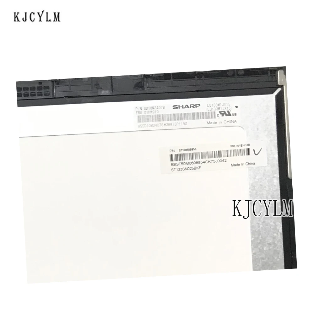 ЖК-панель для ноутбука 13 3 дюйма с сенсорным экраном YOGA X370 LQ133M1JX15 сборка Lenovo ThinkPad L370