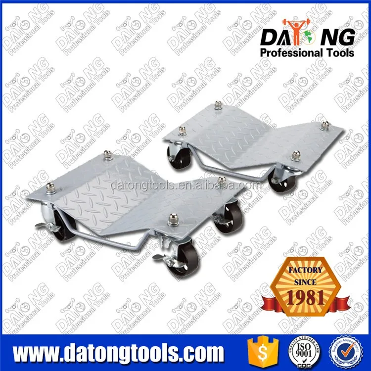 Vehicle positioning Wheel Dollies 1000lb Auto Skate Rolling Jack Portable Wheel Dolly