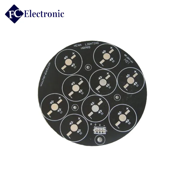 Smt pcba Ассамблеи сервис высокой мощности LED PCB 94V0, PCB алюминия для LED