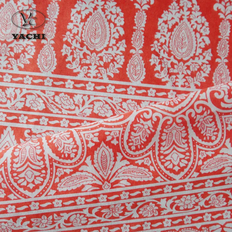 100% printed cotton fabric for dress high quality cotton fabric