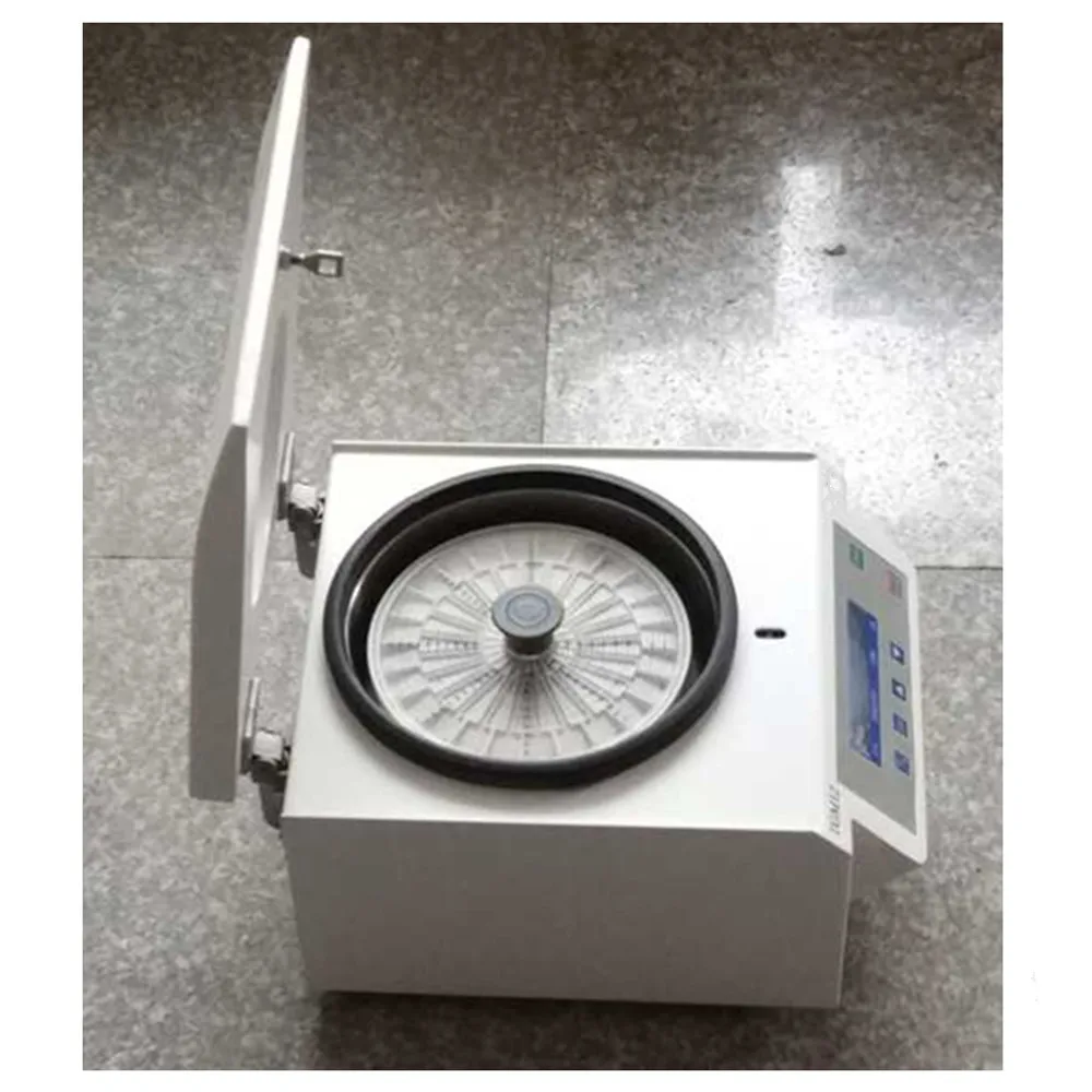 China Table type hematocrit centrifuge with 24 capillary 75mm blood vessel capillary