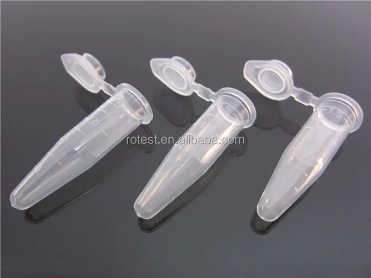Virgin Polypropylene Culet Convex Cover Plastic 8 Strip PCR Tube Strip Lab Centrifuges Tube