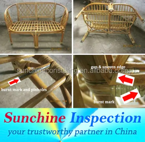 Products Inspection in Indonesia /Cane Furniture, Rattan Furniture, Wicker furniture Quality Inspection / Efficient QC Services