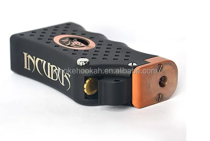 Incubus Box Mod Clone Dual 18650 battery Mechanical Mod with 5 color picking