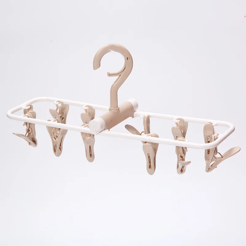 OEM Factory Direct Round 12 Plastic hanger Clips Clothes Hanger with Pegs