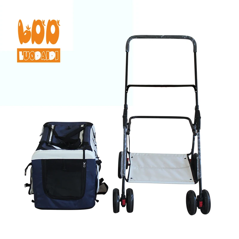 Новый дизайн животное тележки кошка/собака легко ходить складной путешествия перевозки перевозчик ПЭТ Коляска собак