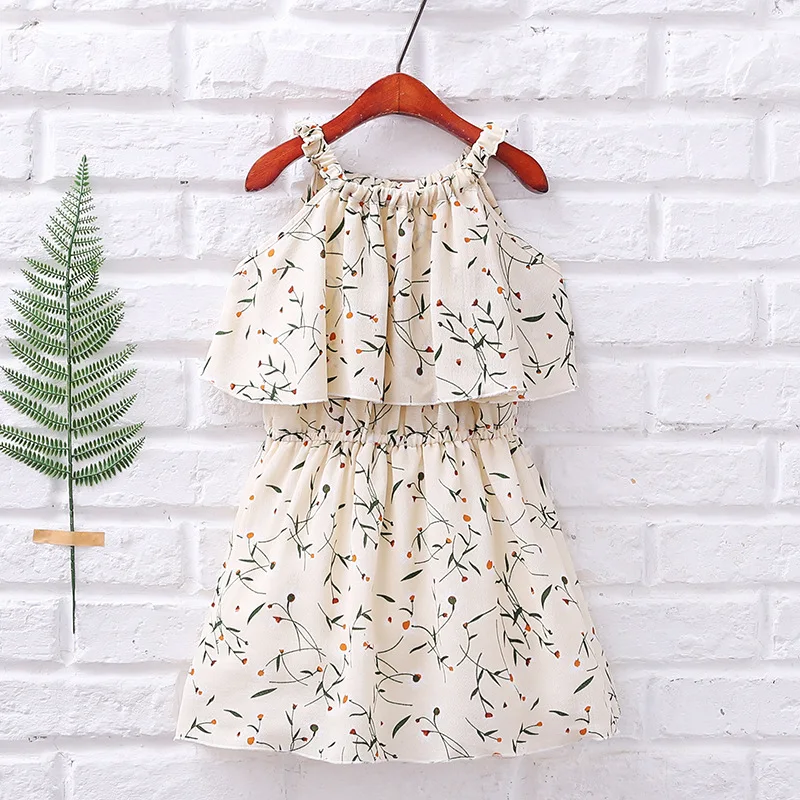 Baby Girls Dress Summer 2021 Children Clothing Kids Flower Dress Chiffon Princess Costume 6 8 10 12 Years Old