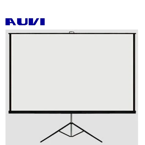 Wholesale 180x180 cm high quality with low price tripod portable indoor screen tripod projector screen