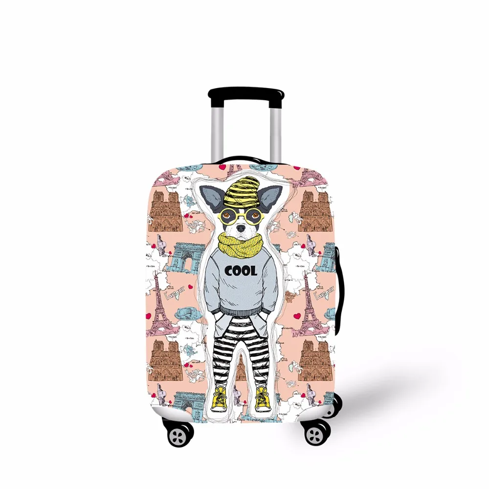 Best gift for luggage travel bags protective luggage cover with elastic luggage cover