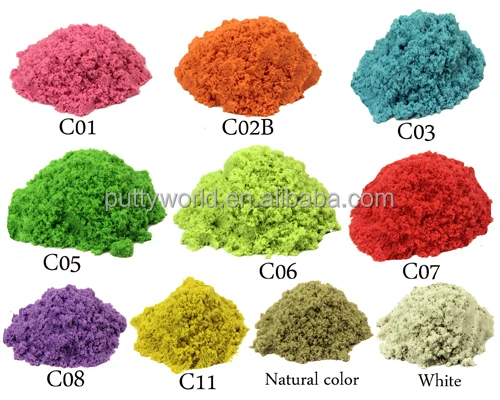 Educational Toy colored Play magic sand modelling smart sand