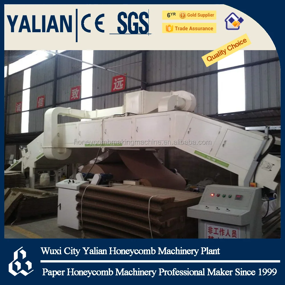 2017 Full Automatic Paper Honey comb Frames Board Making Machine