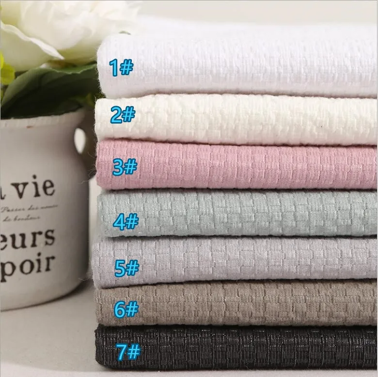 
Newest soft 100% cotton knitted fabrics 