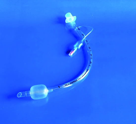 Disposable PVC/Silicone Endo tracheal Tube for medical use