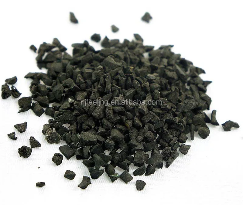 Cheap Black Rubber Granule Recycled SBR Rubber Crumb FN P2302275