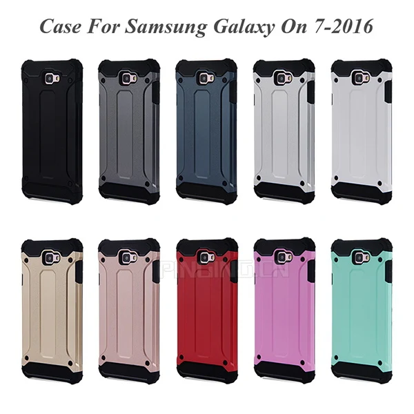 combo hybrid pc tpu armor case for Samsung j2 j3 j5 j6 J7 j8 pro Prime , 2 in 1 hard phone cover for Samsung J7 Prime
