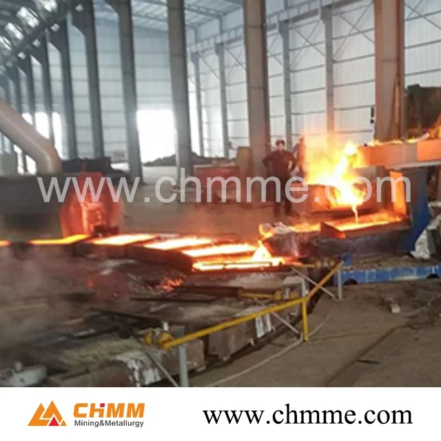 5,000tpa copper scrap reverberatory furnace