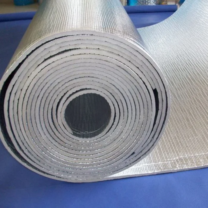 XPE Reflective Insulation Foam With Aluminium Foil Heating Insulation